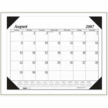 HOUSE OF DOOLITTLE Academic Economy Desk Pad 17-Month Aug-Dec the product will be for the current year. HOD12802